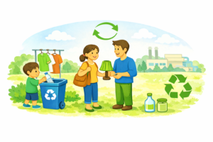 エコって何？リサイクルとリユースとリデュースの違い